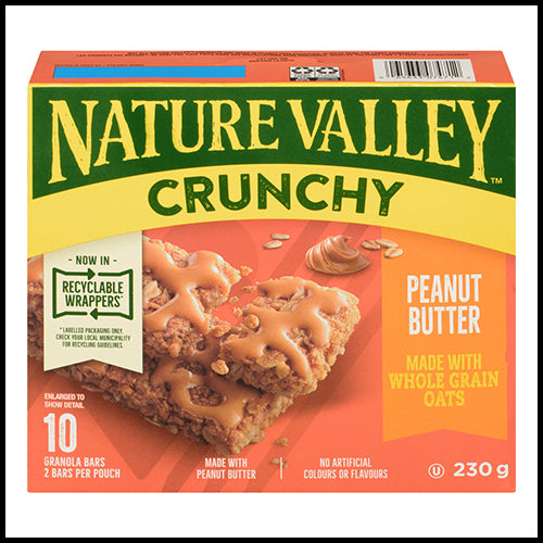 Nature Valley Crunchy Peanut Butter Granola Bars  230g x 5ct