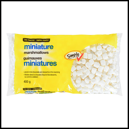 No Name Miniature White Marshmallows 400g