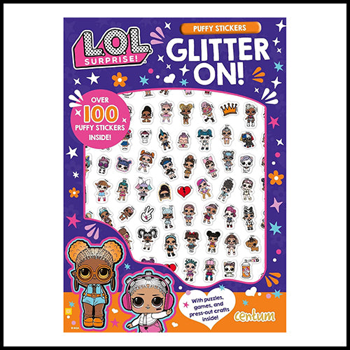 Puffy Stickers: Glitter On! (Activity Book)