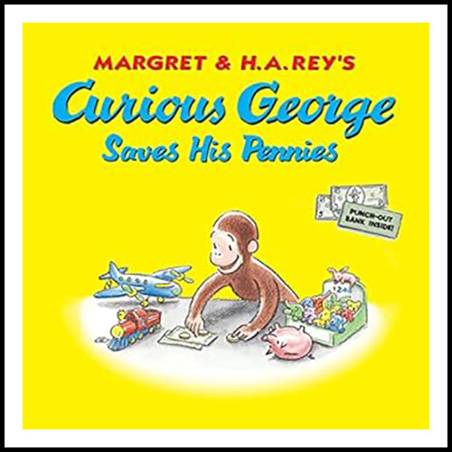 Curious George saves his pennies