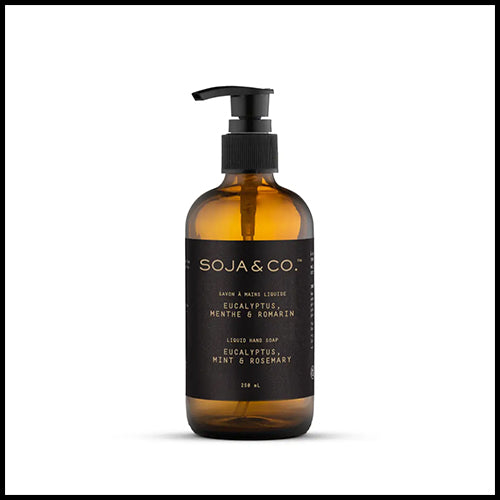 SOJA&CO Eucalyptus, Mint & Rosemary Liquid Hand Soap