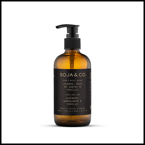 SOJA&CO Lavender, Sandalwood & Vanilla Liquid Hand Soap