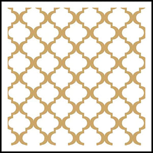 Small Moroccan Gold Square Paper 5pk