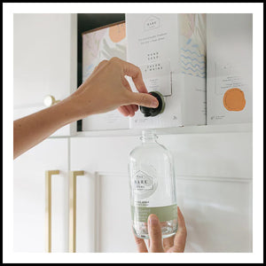 The Bare Home Bergamot + Lime Hand Soap Refill Box 3L