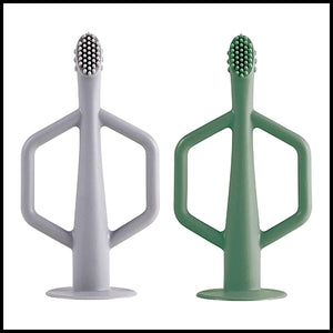 Tiny Twinkle Silicone Toothbrush - 2 pack