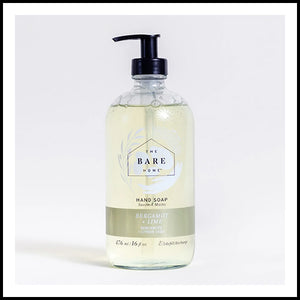 The Bare Home Bergamot + Lime Hand Soap 476ml