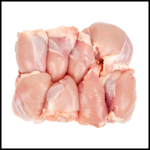 Fresh Skinless Boneless Chicken Thighs Box 11lb (PRE ORDER)