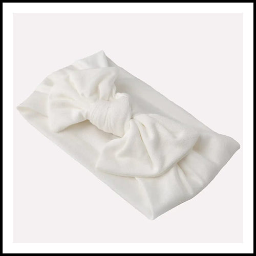 Pip&Phee Bamboo Bow White