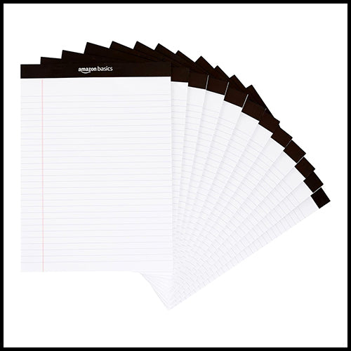 Wide Ruled Paper Pad 50 Sheets