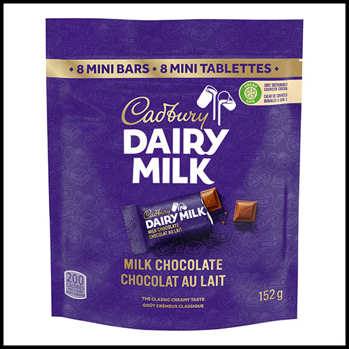 Cadbury Dairy Milk Mini Bars 152g