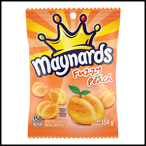 Maynards Fuzzy Peach Candies 154g