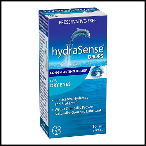 HydraSense Eye Drops For Dry Eyes 10 mL