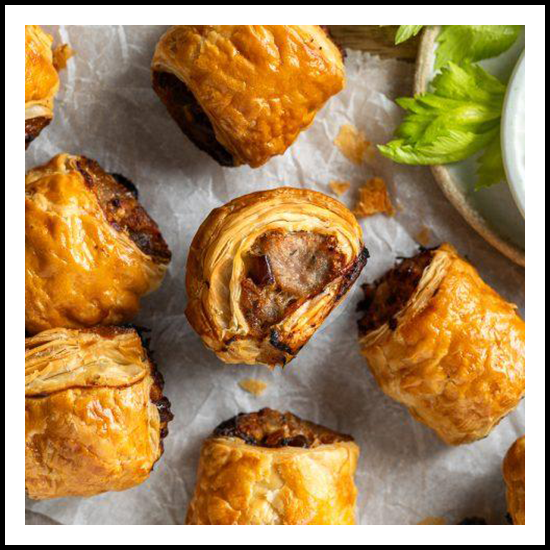 Home Baked Mini Sausage Rolls 4ct