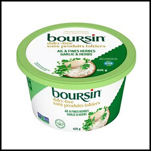 (COSTCO BULK) Boursin Dairy Free Herb & Garlic 425g