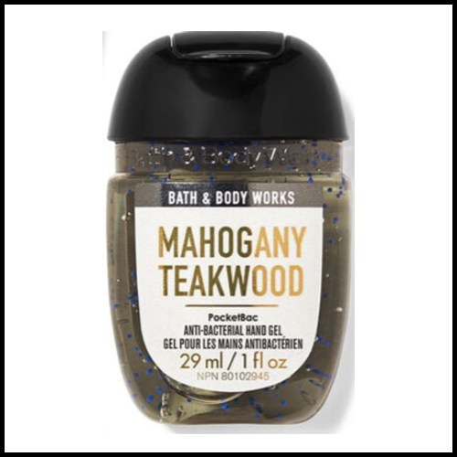 Bath & Body Works Mahogany Teakwood Anti-bacterial Hand Gel 29ml