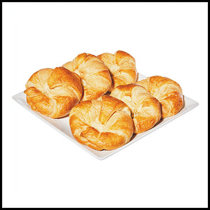 BakedInStore Croissants Plain 6pk