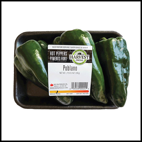 Peppers Poblano 226g