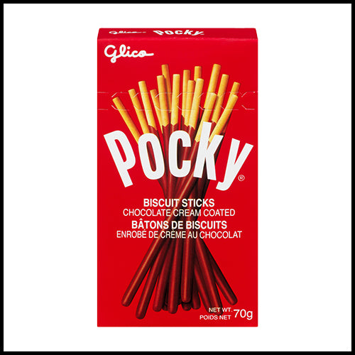 Pocky Chocolate Coated Biscuit Sticks 70g