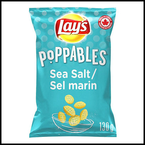 Lay's Poppables Sea Salt Potato Snacks 130g