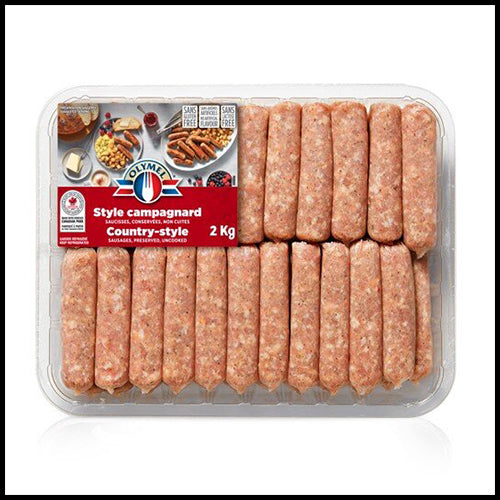 Costco Country-Style Pork Sausages 2kg (Olymel) (Preorder)