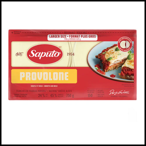 (COSTCO BULK) Saputo Provolone Sliced Cheese 750g