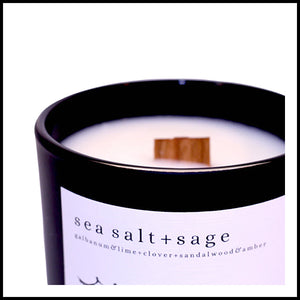 Sea salt & Sage 12oz Candle