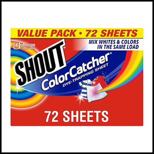 Shout ColorCatcher Dye-Trapping Sheets 72ct