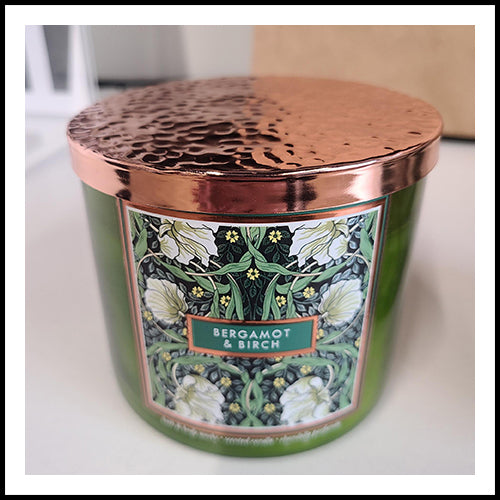 Bergamot & Birch 3 Wick Candle