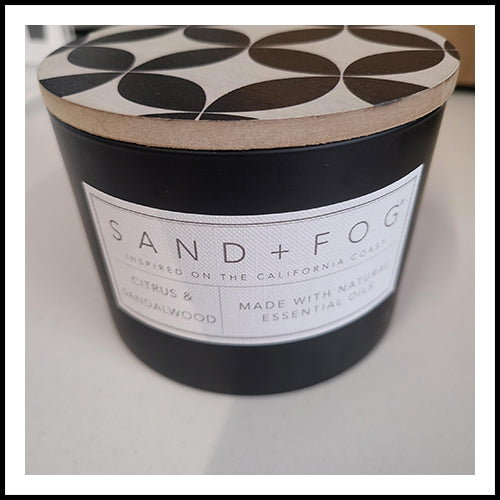 Sand+ Fog Malibu Candle