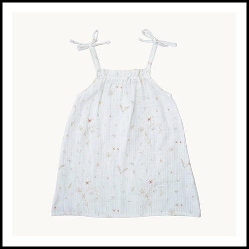 Eli&Nev Summer Flower Muslin Dress 2-3