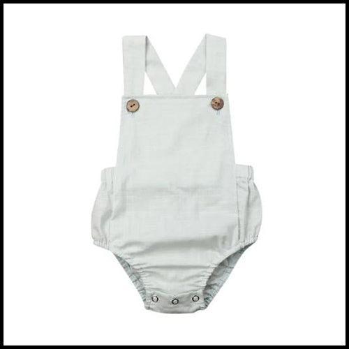 Baby Romper Green 3mth