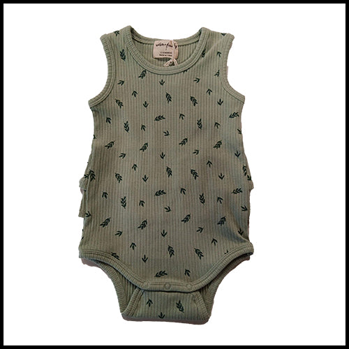 Wilson&Frenchy Bodysuit falling leafs 12-18mth