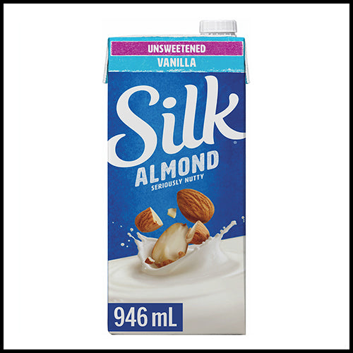 Silk Unsweetened Vanilla Almond Milk 946ml