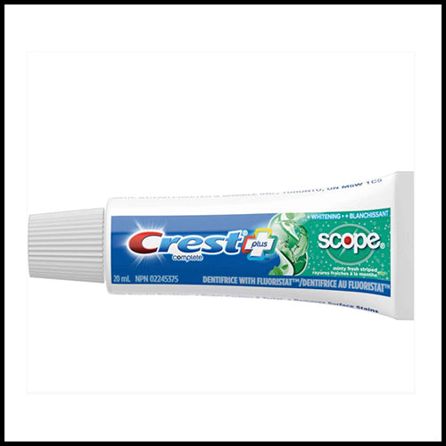 Crest Minty Fresh Whitening Toothpaste Plus Scope 20ml