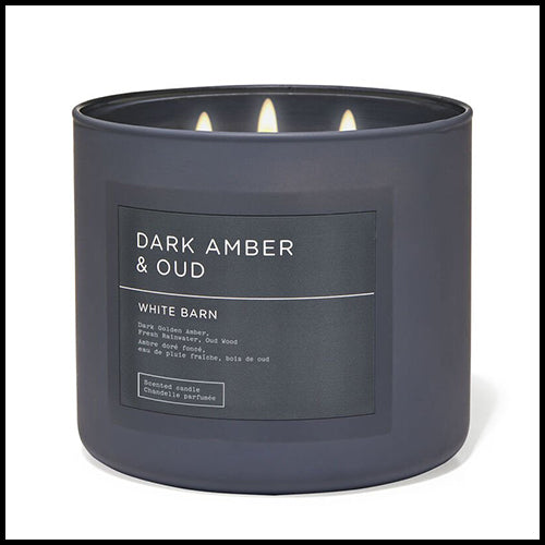 Dark Amber & Oud Candle