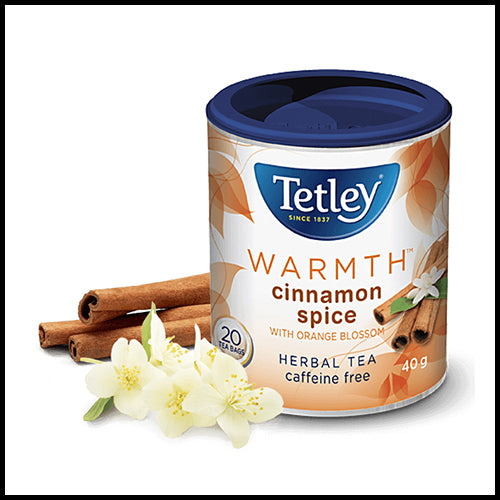 Tetley Warmth Cinnamon Spice Tea 20ct