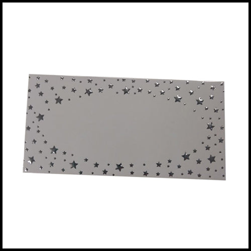 Silver Star Placecards