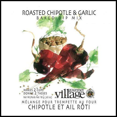 Gourmet Du Village Roasted Chipotle & Garlic Baked Dip Mix 18g