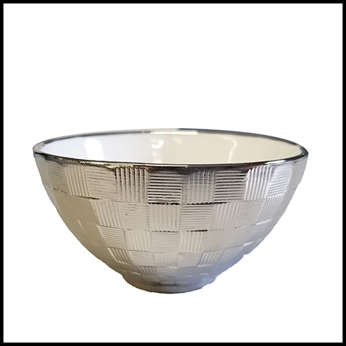 Silver Ripple Bowl