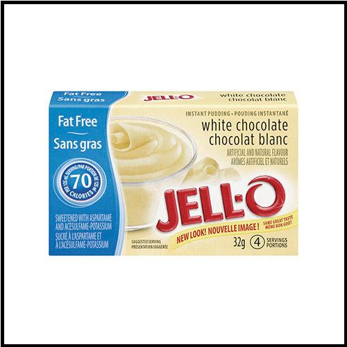 Jello Instant White Chocolate Pudding 32g