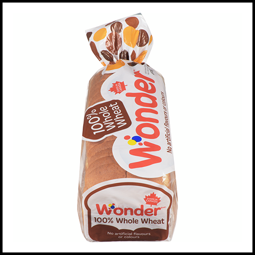 Wonder Bread Whole Wheat 675g