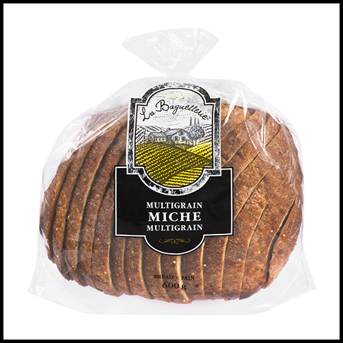 La Baguetterie Miche Bread Multigrain 600g