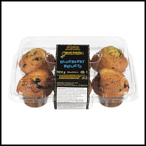 Farmers Market Muffins Blueberry 6pk 570 g