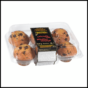 Farmers Market Muffins Chocolate Chip 6pk