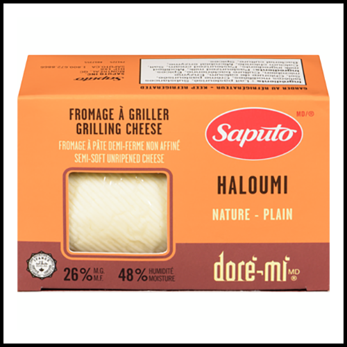 (COSTCO BULK) Saputo Plain Haloumi Cheese 2x235g