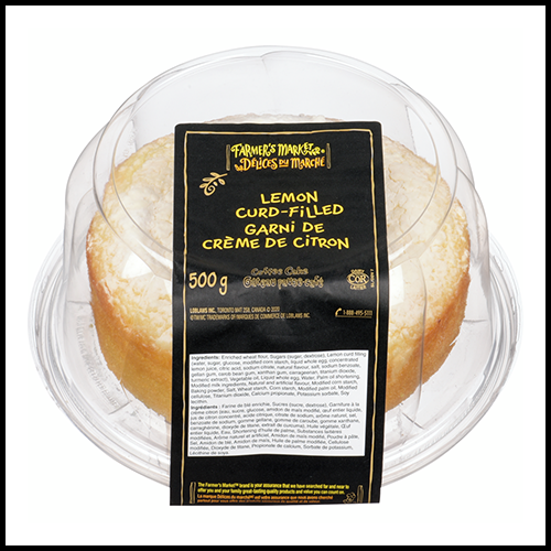 Farmers Market Coffee Cake Lemon Curd-Filled 500 g