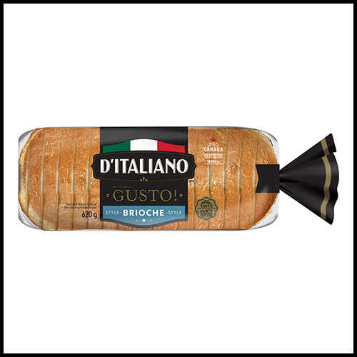 D'Italiano Brioche Bread Thick Sliced White 620g