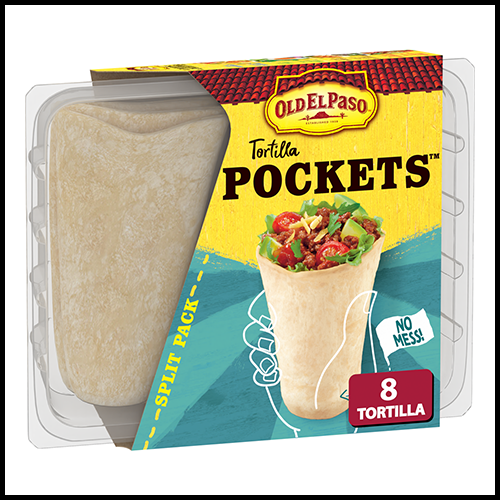 Old El Paso Tortilla Pockets 8pk