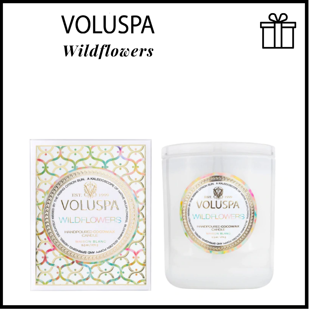 Voluspa Candle Wildflowers 9.5oz