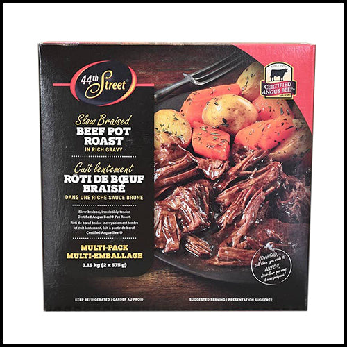 (COSTCO BULK) 44th Street Slow Braised Beef Pot Roast 2x575g